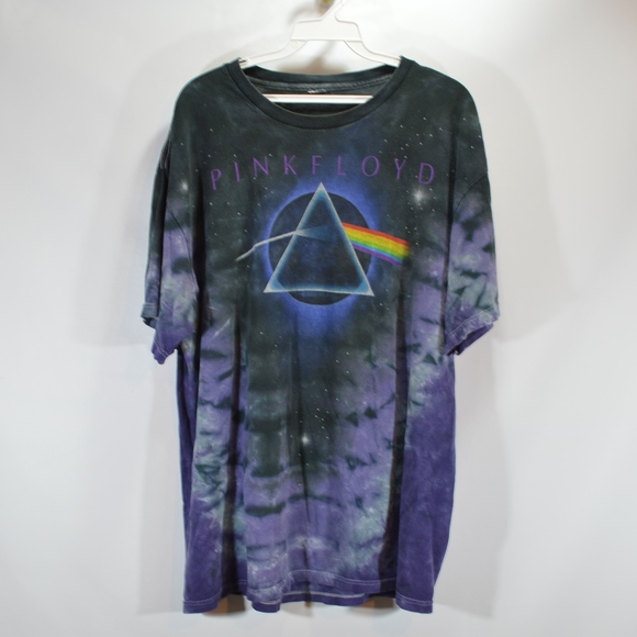 pink floyd tie dye sweatshirt